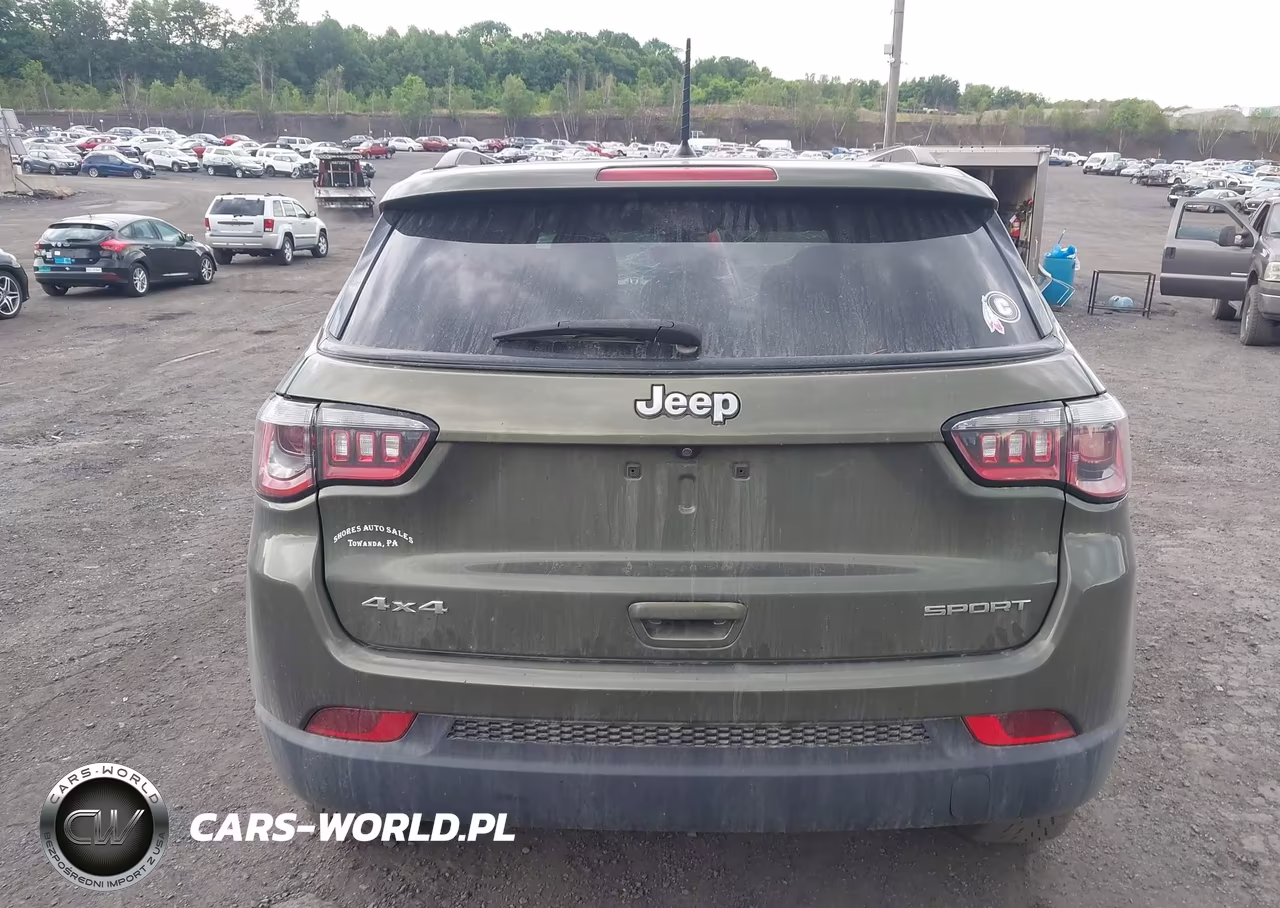 2018 Jeep Compass Sport 4X4 VIN:3C4NJDAB0JT399944 - 16