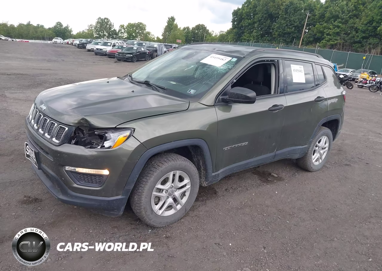 2018 Jeep Compass Sport 4X4 VIN:3C4NJDAB0JT399944 - 2