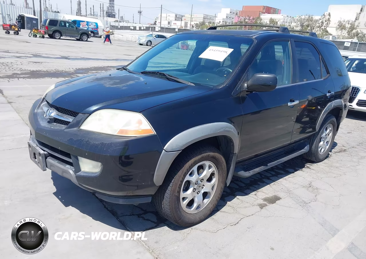2001 Acura Mdx VIN:2HNYD18661H535783 - 2