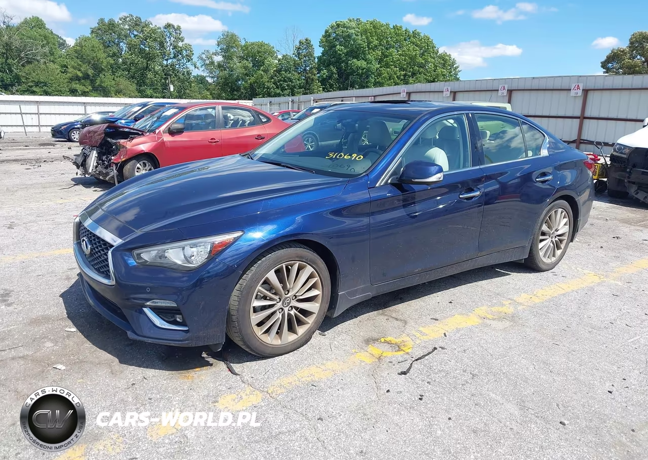 2022 Infiniti Q50 Luxe VIN:JN1EV7BP3NM310690 - 2