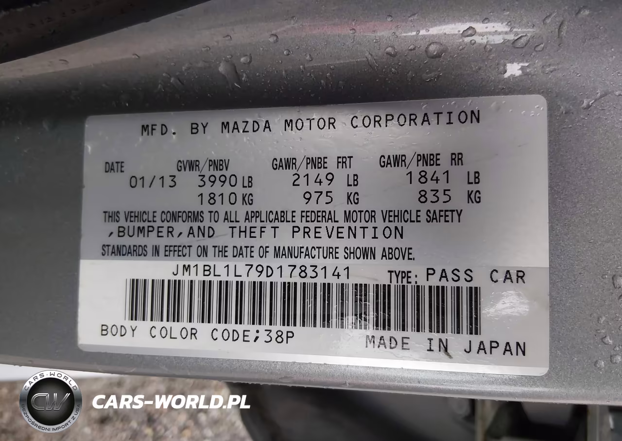 2013 Mazda Mazda3 I Touring VIN:JM1BL1L79D1783141 - 9