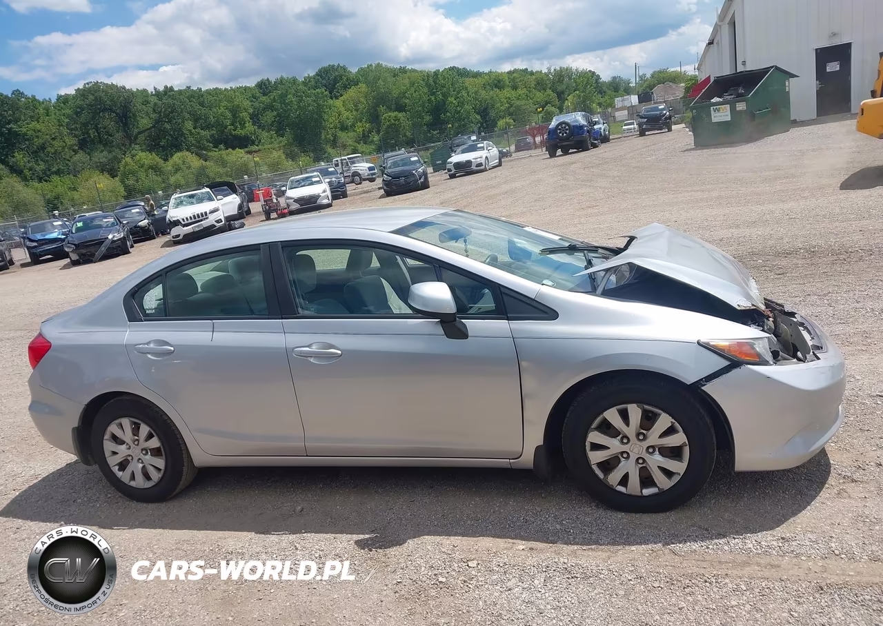 2012 Honda Civic Lx VIN:19XFB2F53CE041608 - 13
