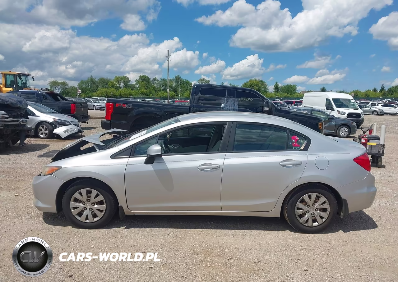 2012 Honda Civic Lx VIN:19XFB2F53CE041608 - 14