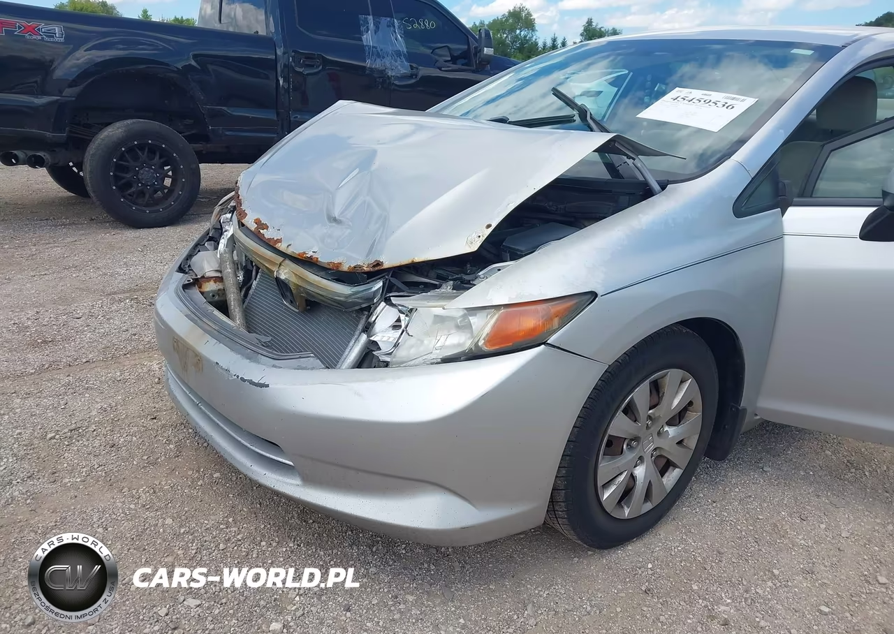 2012 Honda Civic Lx VIN:19XFB2F53CE041608 - 6