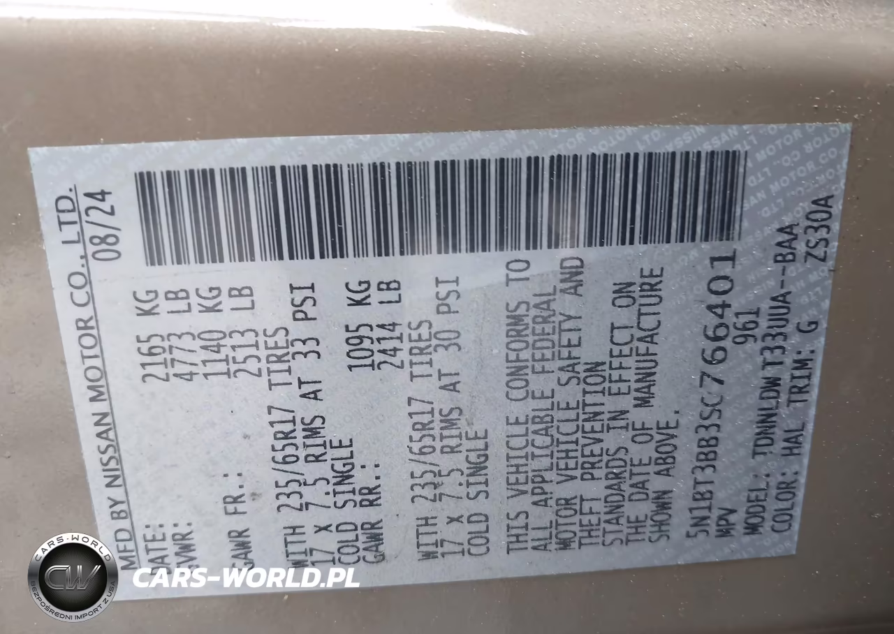 2025 Nissan Rogue Rock Creek VIN:5N1BT3BB3SC766401 - 9