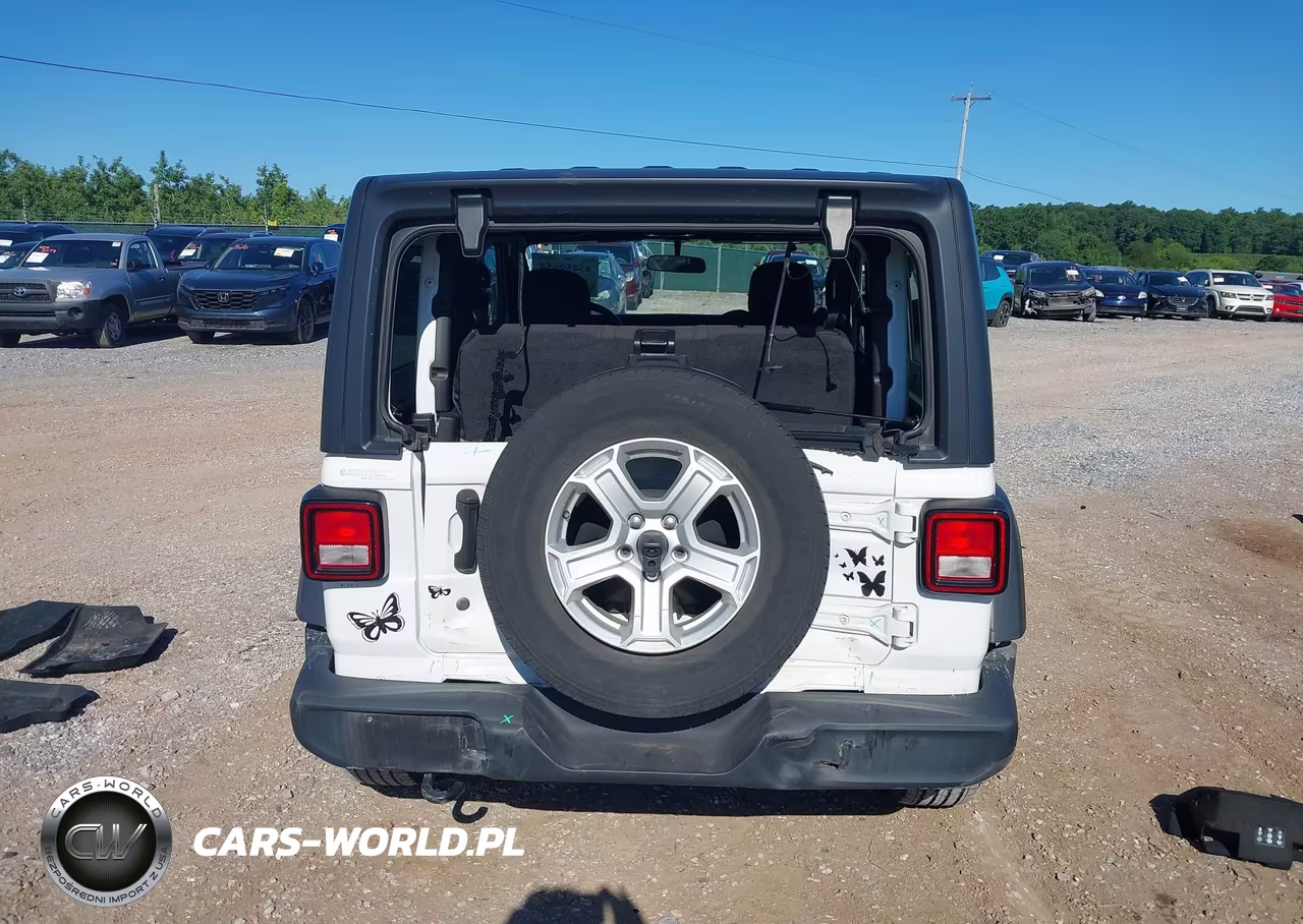 2020 Jeep Wrangler Sport S 4X4 VIN:1C4GJXAG4LW209002 - 16