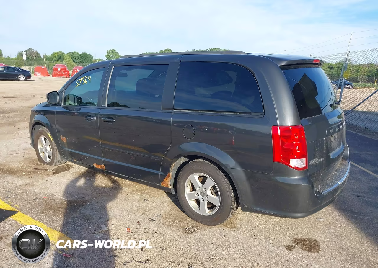 2012 Dodge Grand Caravan Sxt VIN:2C4RDGCG8CR205816 - 3