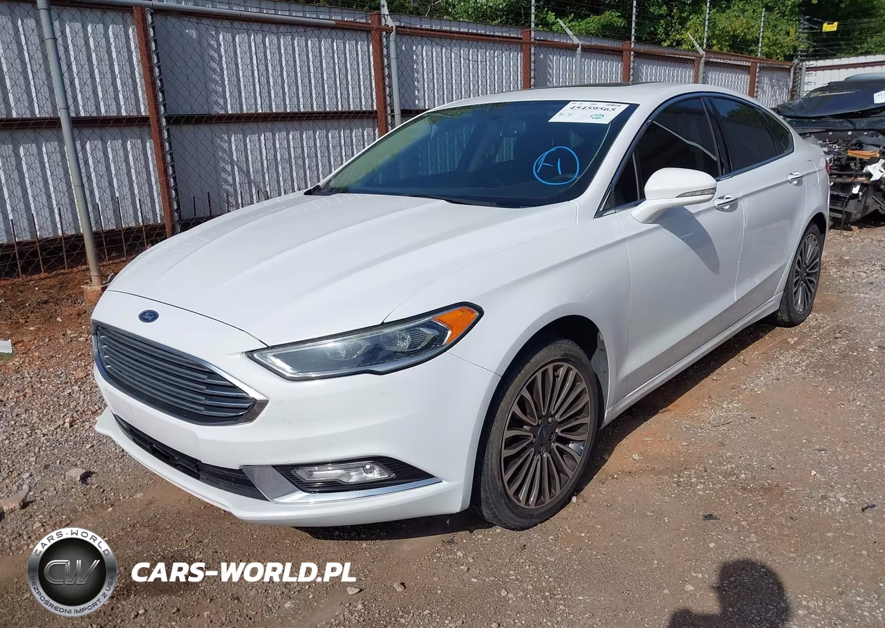 2017 Ford Fusion Platinum-Titanium VIN:3FA6P0K91HR168135 - 2