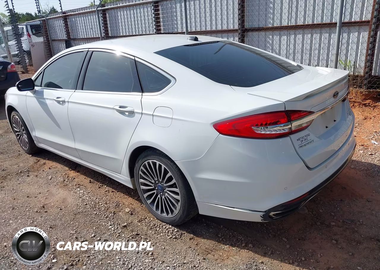 2017 Ford Fusion Platinum-Titanium VIN:3FA6P0K91HR168135 - 3