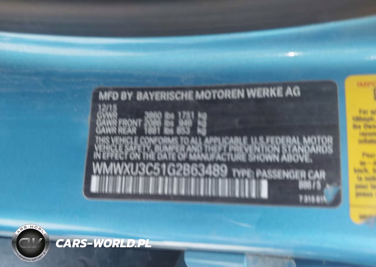 2016 Mini Hardtop Cooper S VIN:WMWXU3C51G2B63489 - 9