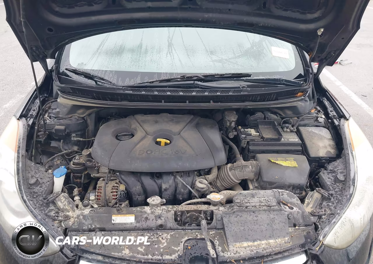 2012 Hyundai Elantra Gls VIN:5NPDH4AE9CH080644 - 10