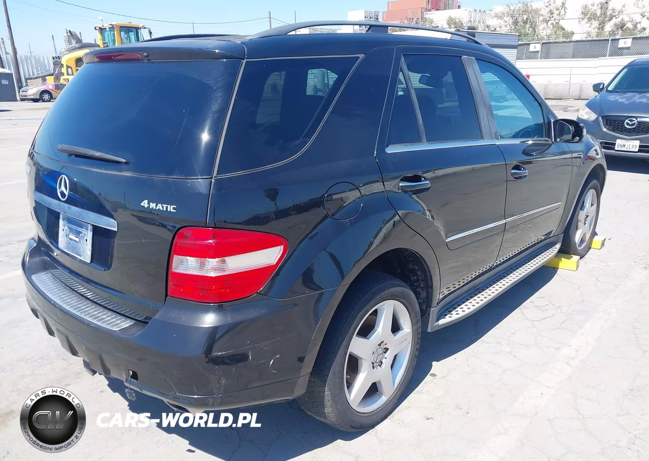 2008 Mercedes-Benz M-Class 5.5L VIN:4JGBB72E18A309837 - 4