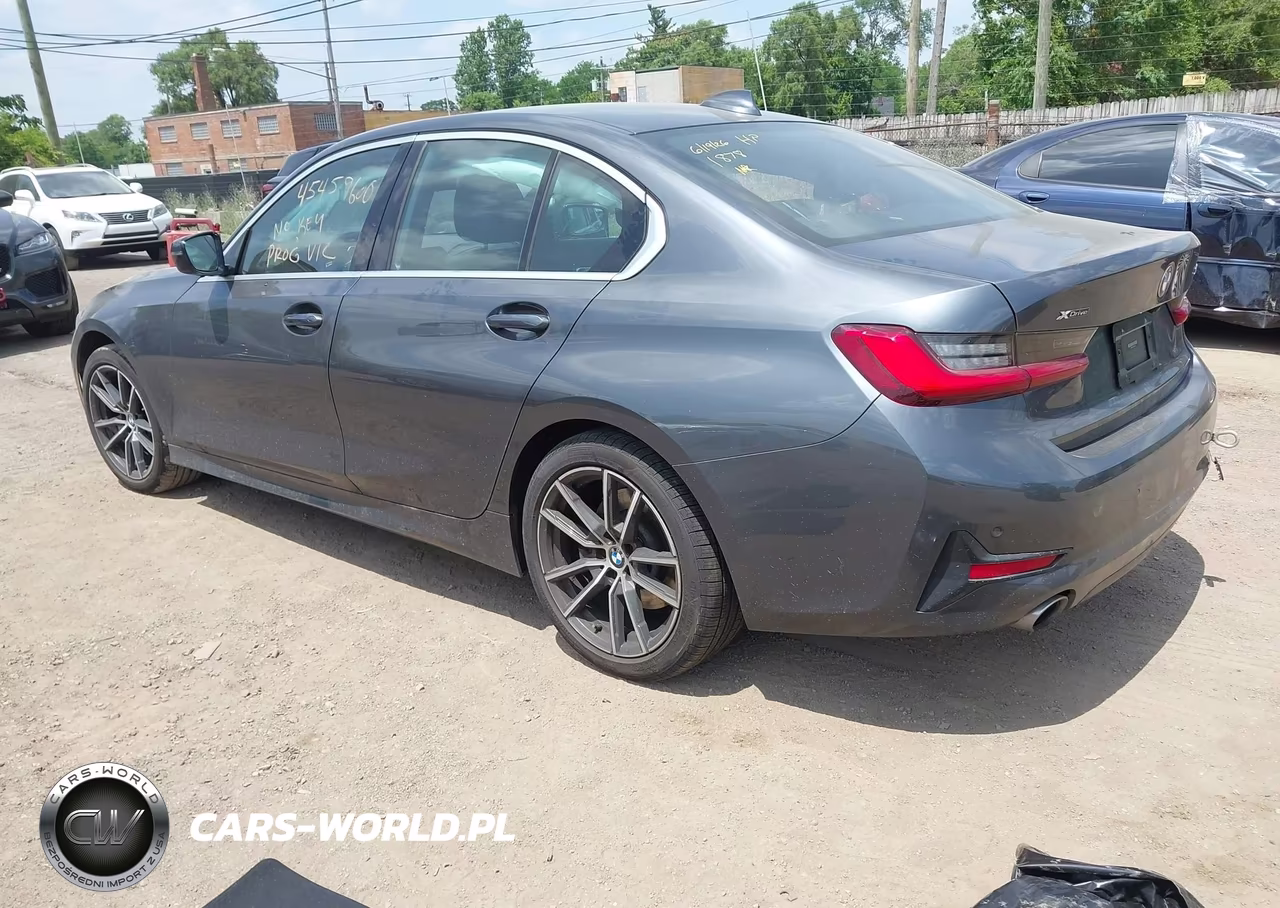 2021 BMW 330I xDrive VIN:3MW5R7J01M8B81878 - 3
