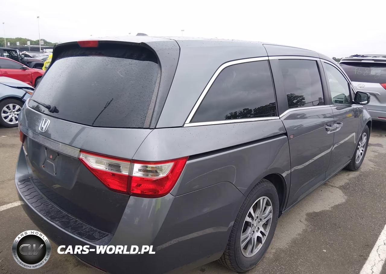 2012 Honda Odyssey Ex-L VIN:5FNRL5H66CB024751 - 4