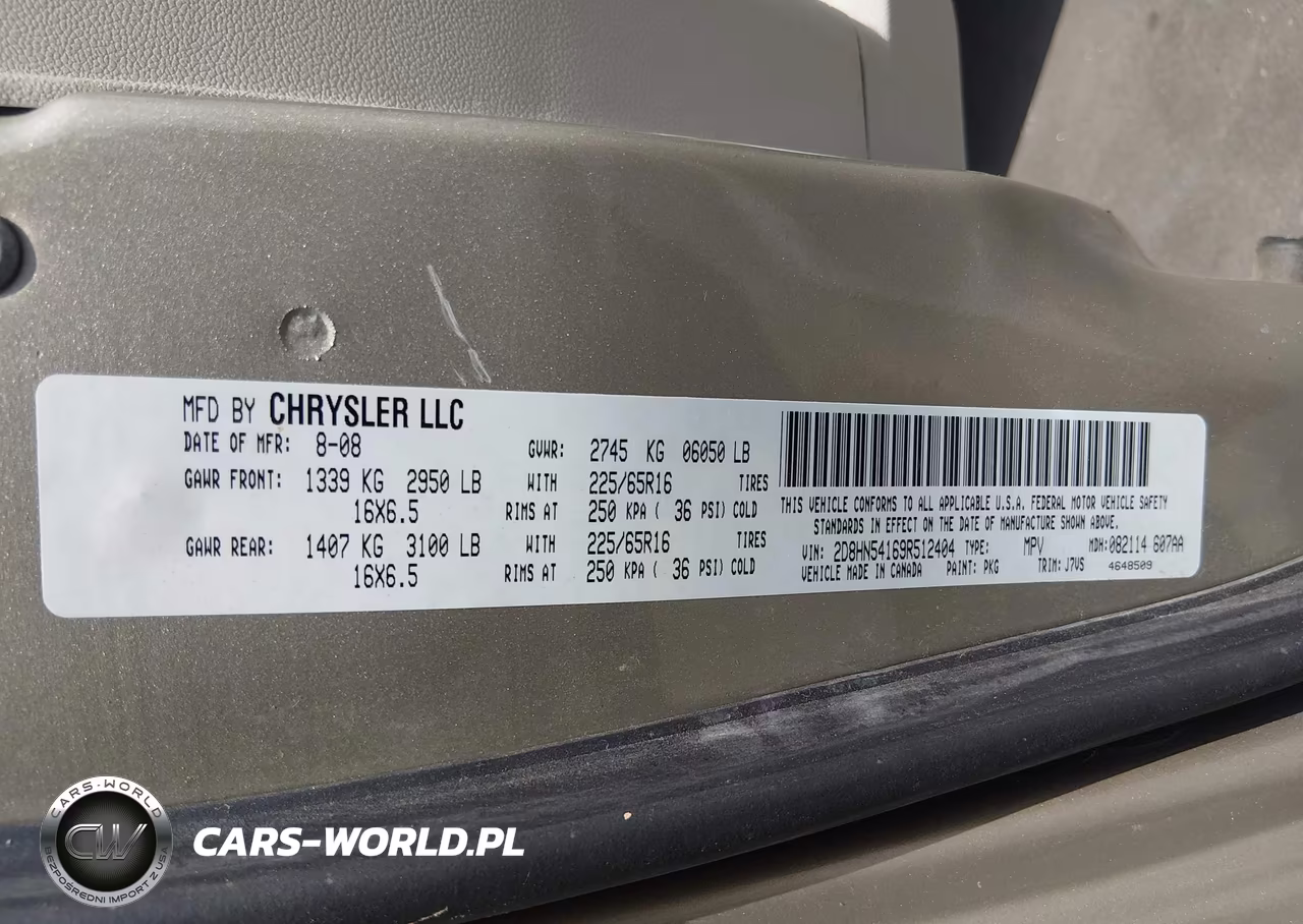 2009 Dodge Grand Caravan Sxt VIN:2D8HN54169R512404 - 9