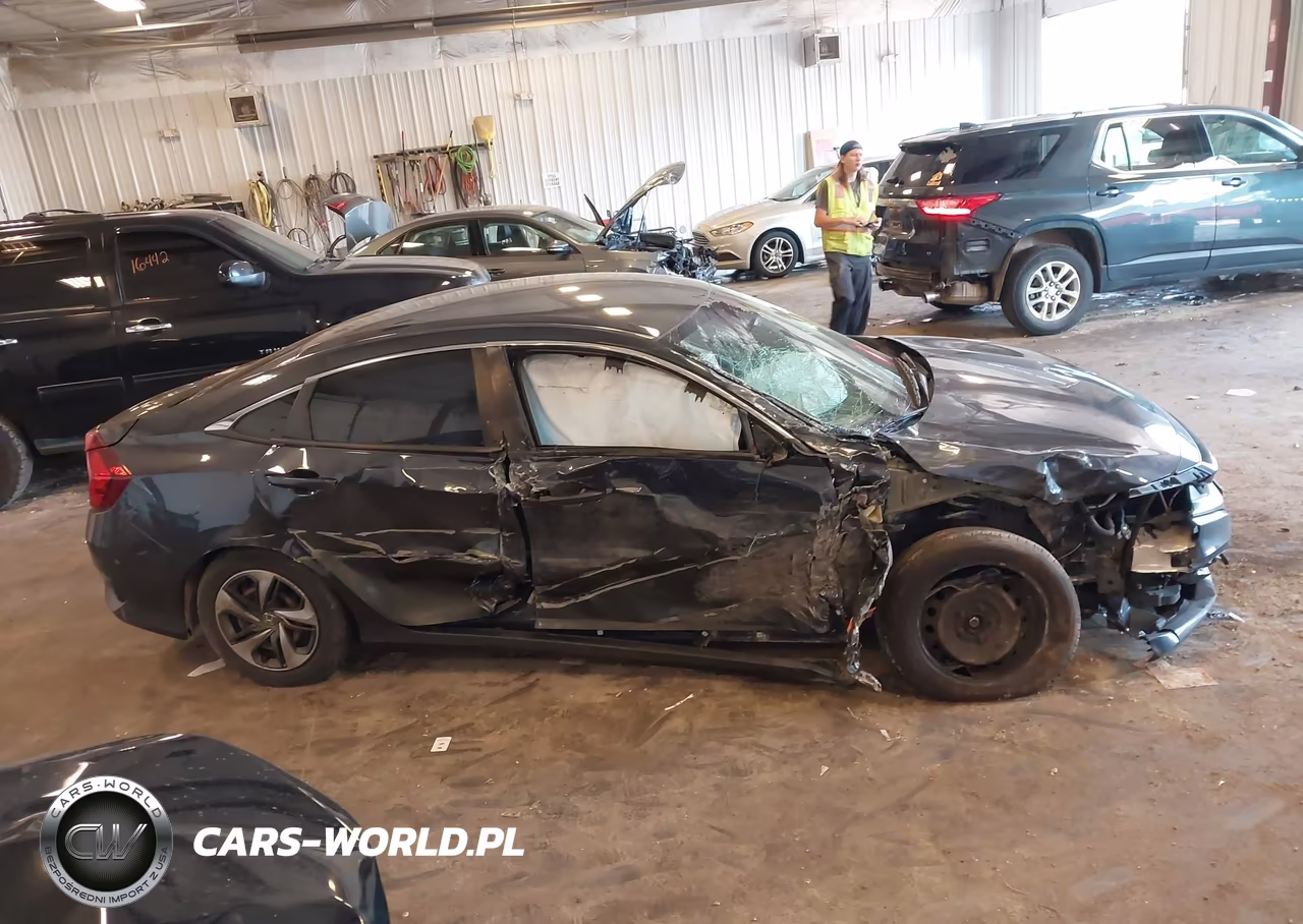 2020 Honda Civic Lx VIN:2HGFC2F65LH565659 - 12