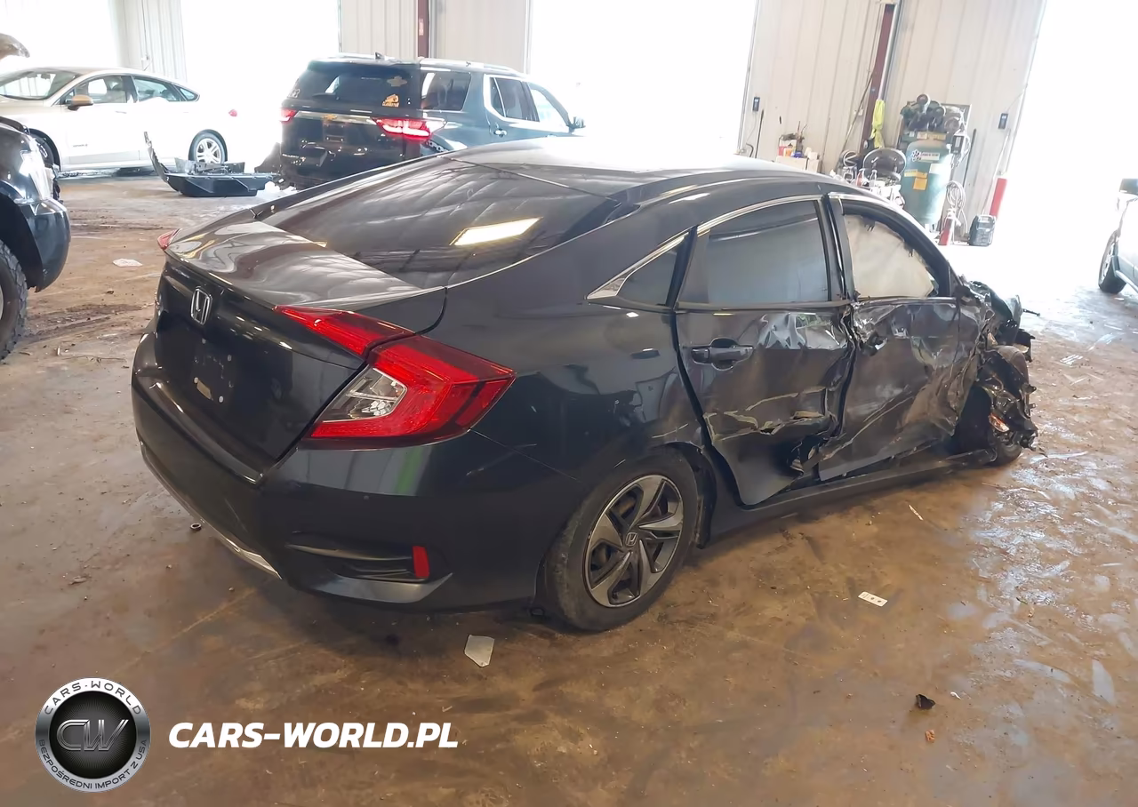 2020 Honda Civic Lx VIN:2HGFC2F65LH565659 - 4