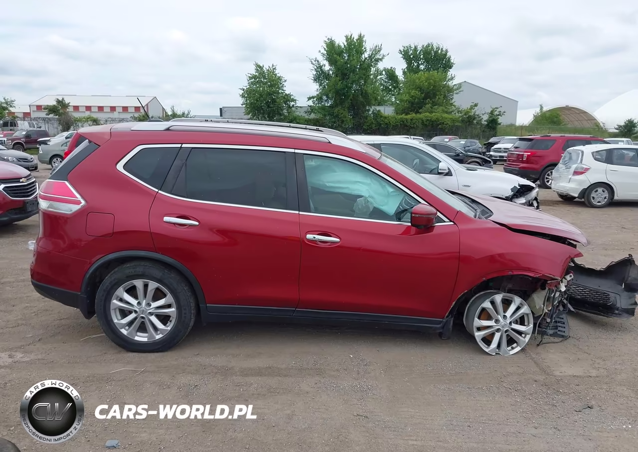 2016 Nissan Rogue Sv VIN:KNMAT2MT6GP705978 - 14
