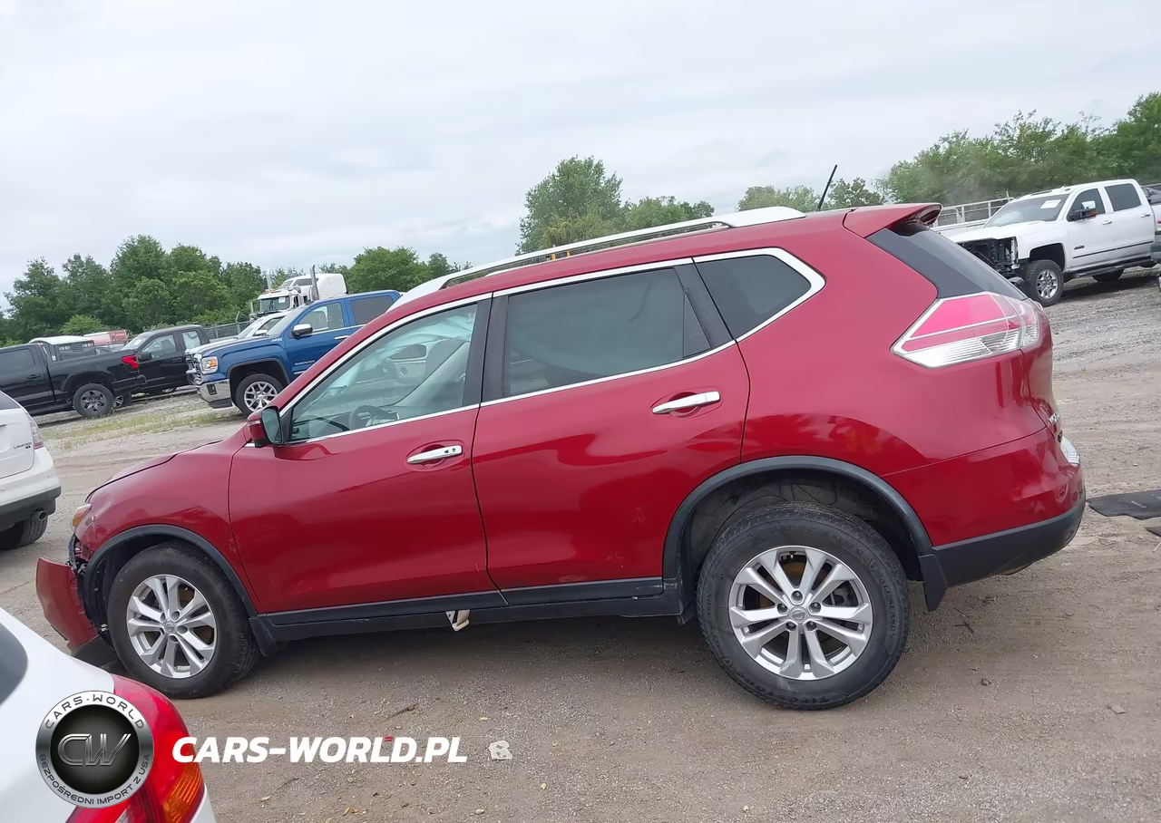 2016 Nissan Rogue Sv VIN:KNMAT2MT6GP705978 - 15