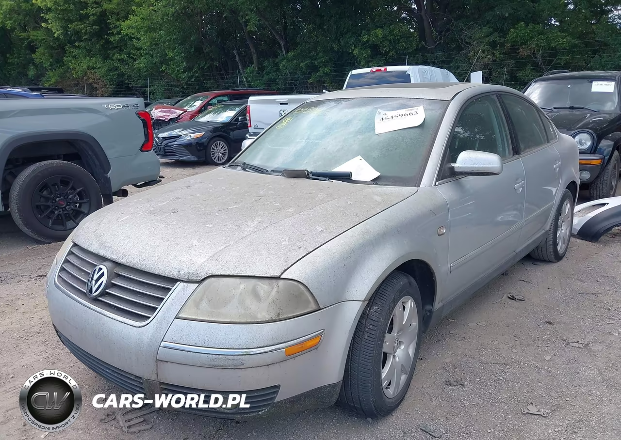 2003 Volkswagen Passat Glx VIN:WVWRH63B73P206234 - 2
