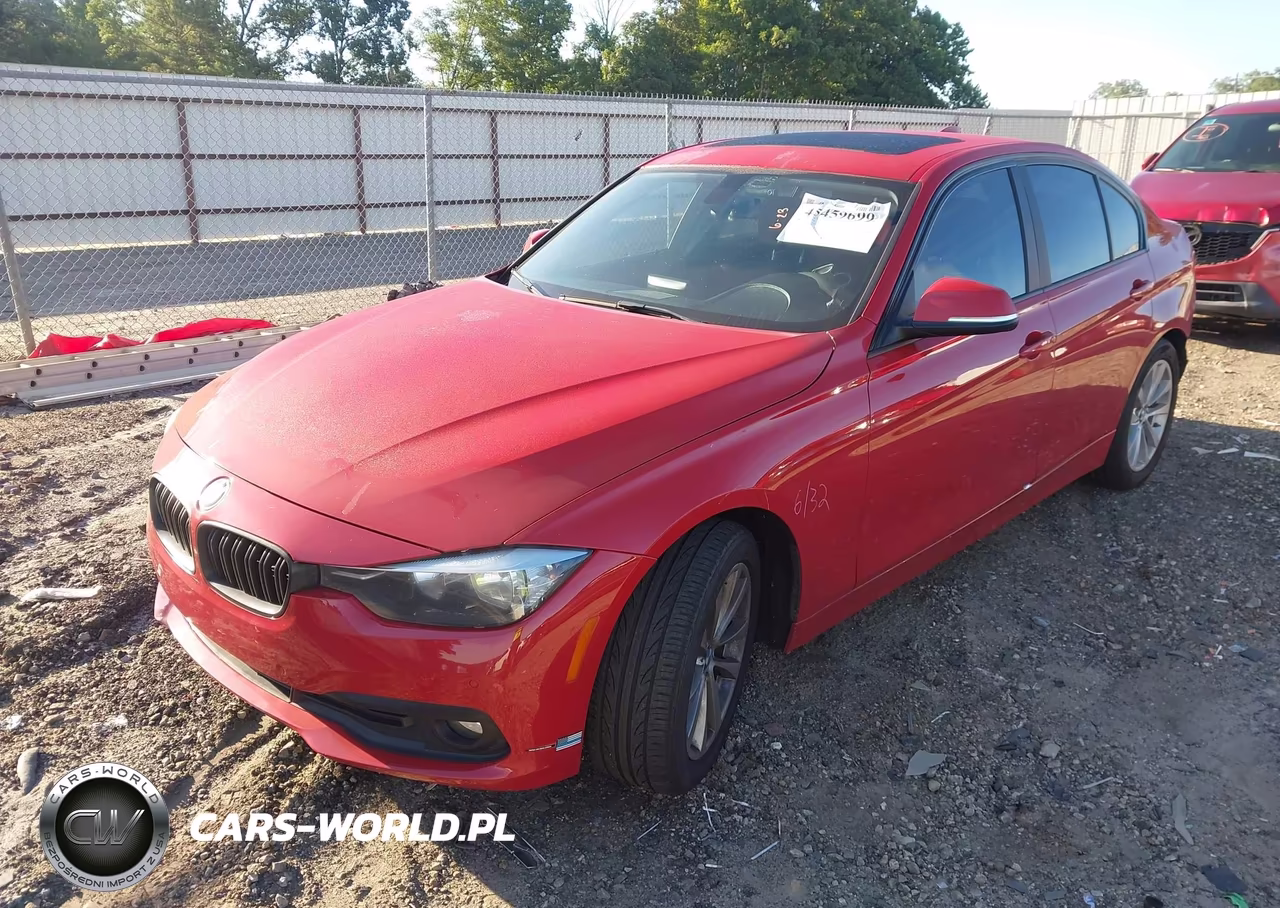 2016 BMW 320I VIN:WBA8E1G57GNT36010 - 2