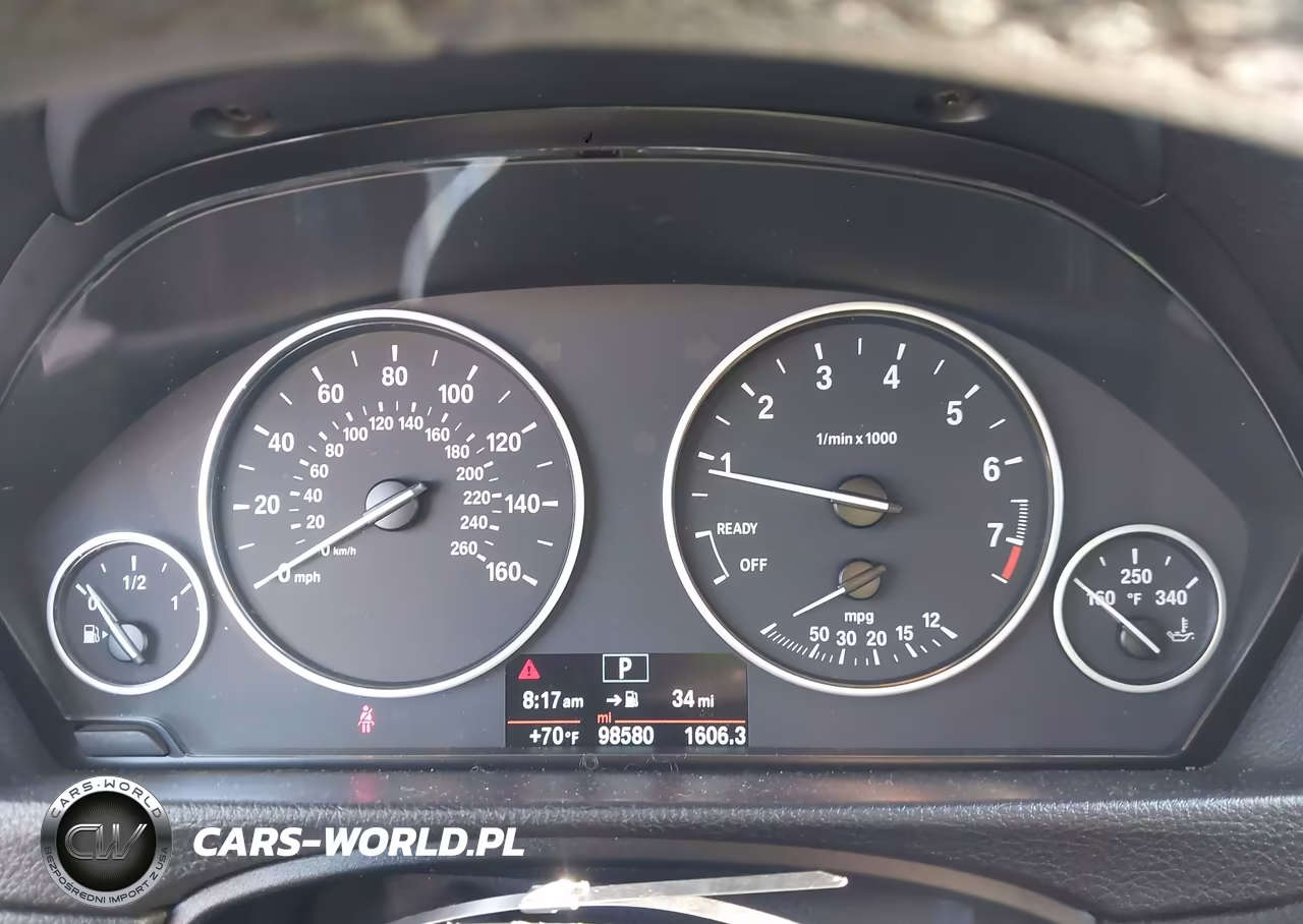 2016 BMW 320I VIN:WBA8E1G57GNT36010 - 7