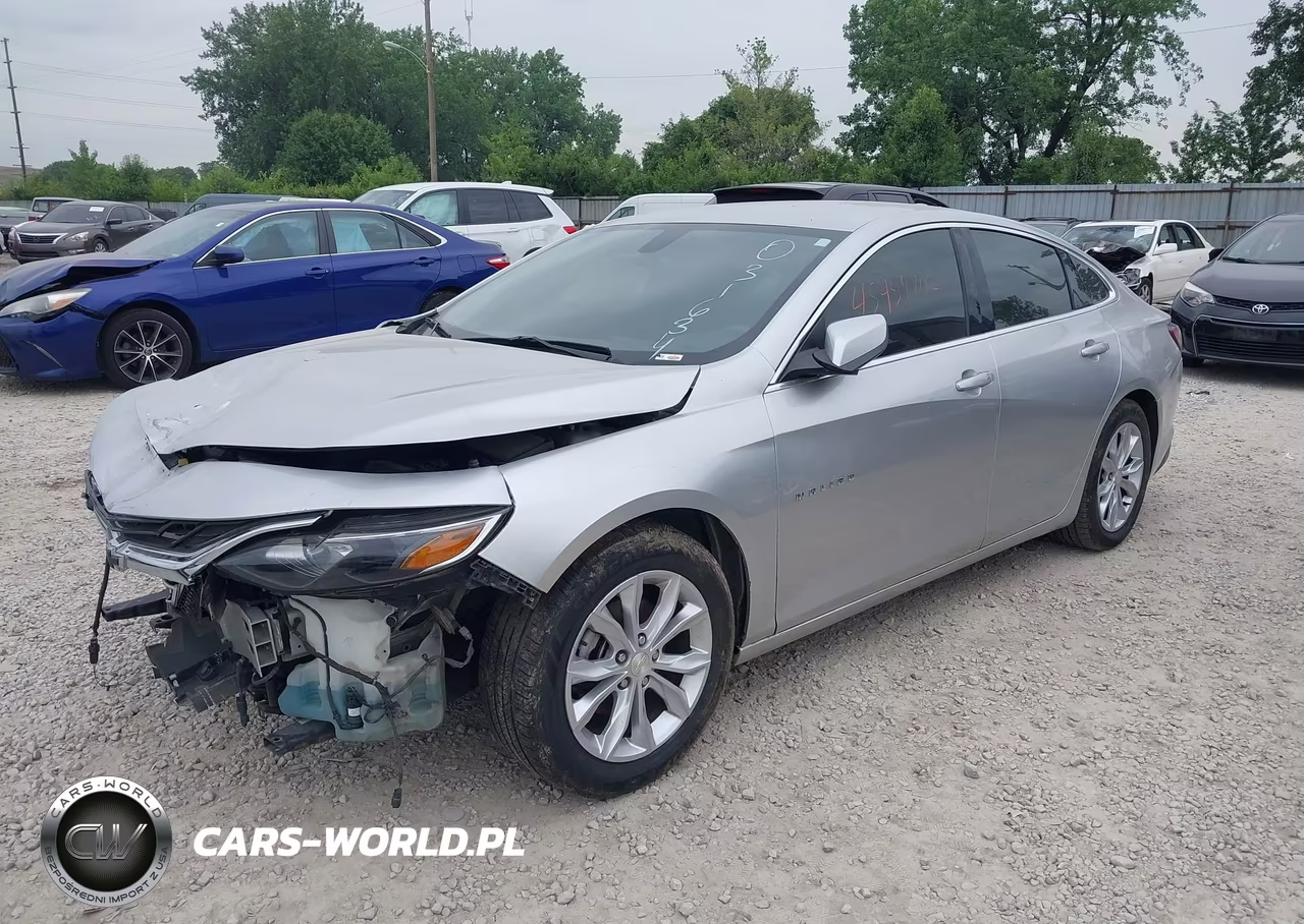 2020 Chevrolet Malibu Fwd Lt VIN:1G1ZD5ST4LF031634 - 2