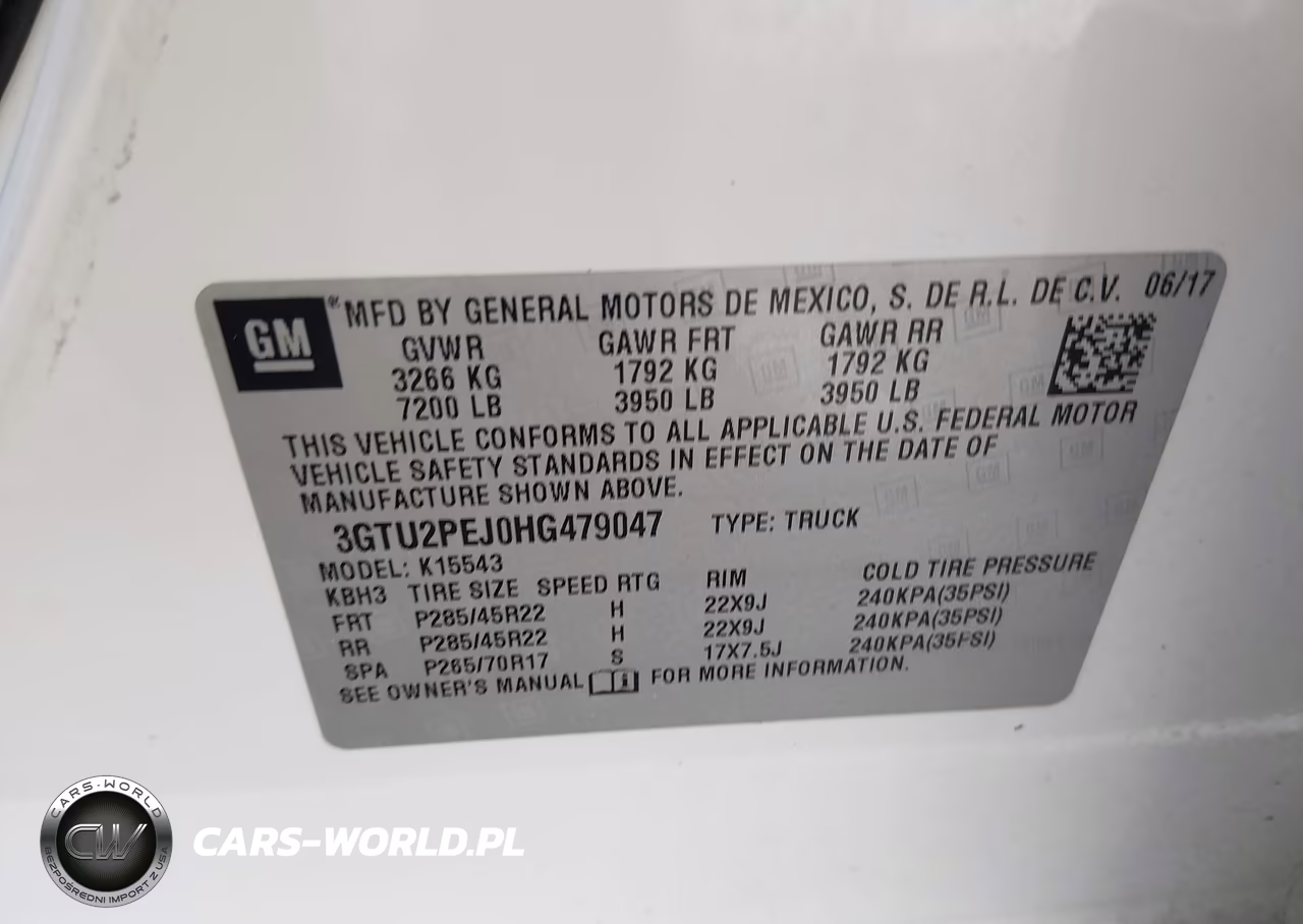 2017 GMC Sierra 1500 Denali VIN:3GTU2PEJ0HG479047 - 9