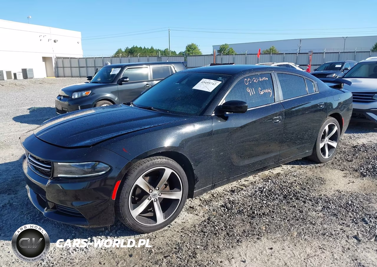 2017 Dodge Charger Se Rwd VIN:2C3CDXBG3HH546226 - 2