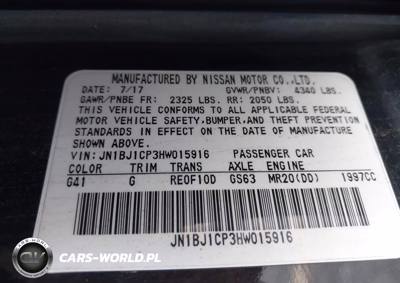 2017 Nissan Rogue Sport Sl VIN:JN1BJ1CP3HW015916 - 9