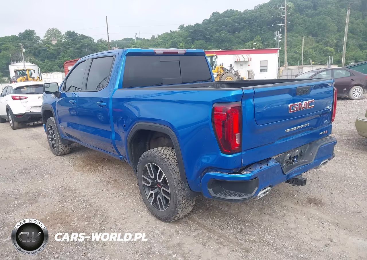 2022 GMC Sierra 1500 4Wd Short Box At4 VIN:1GTUUEET9NZ616790 - 3