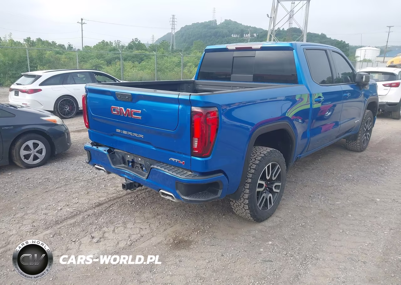 2022 GMC Sierra 1500 4Wd Short Box At4 VIN:1GTUUEET9NZ616790 - 4