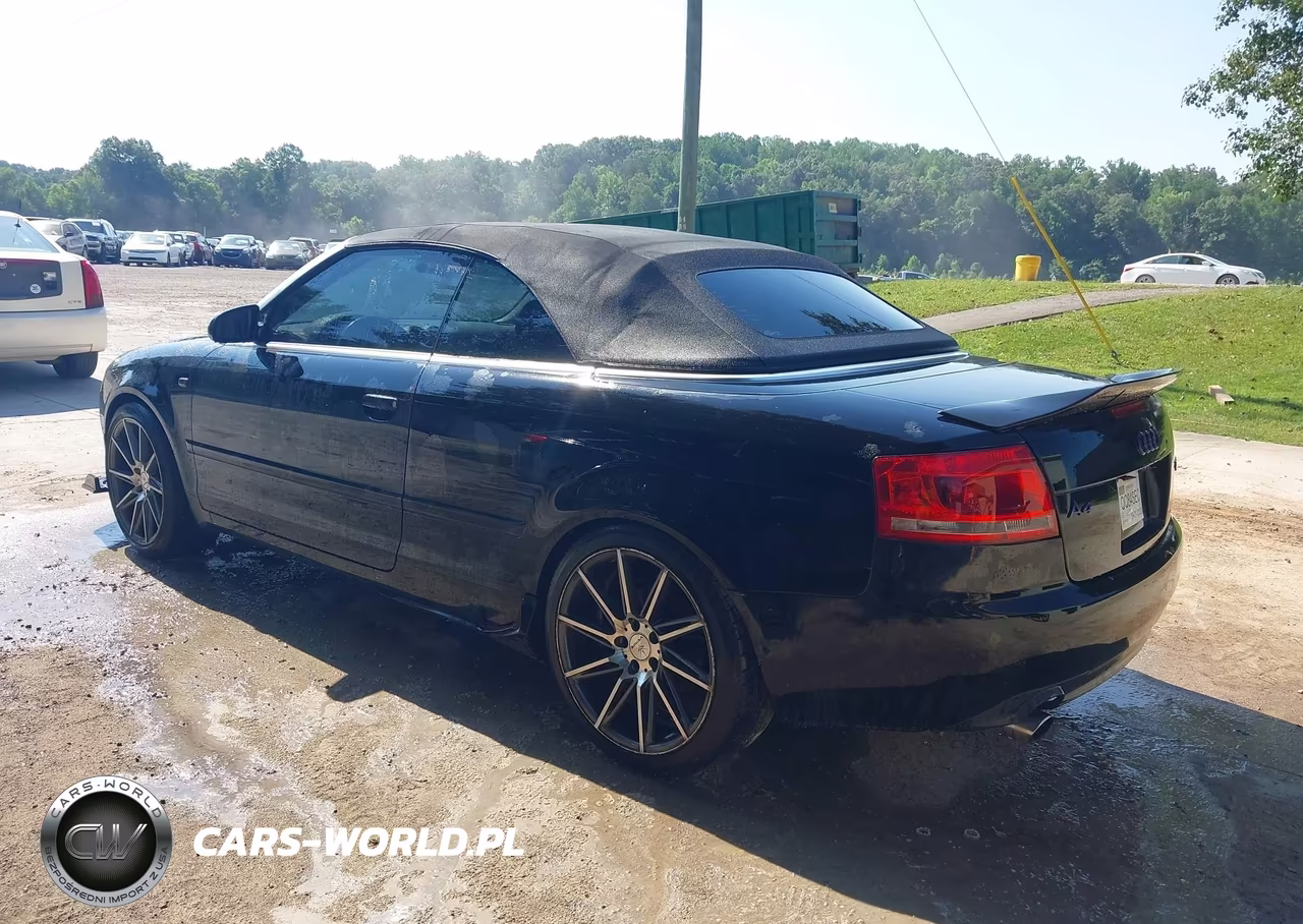 2008 Audi A4 2.0T VIN:WAUDF48H68K008571 - 3