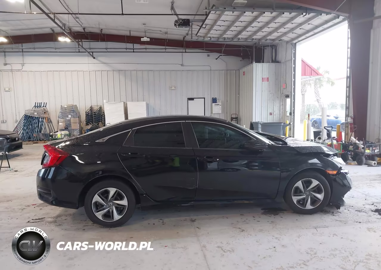 2019 Honda Civic Lx VIN:19XFC2F60KE032272 - 13