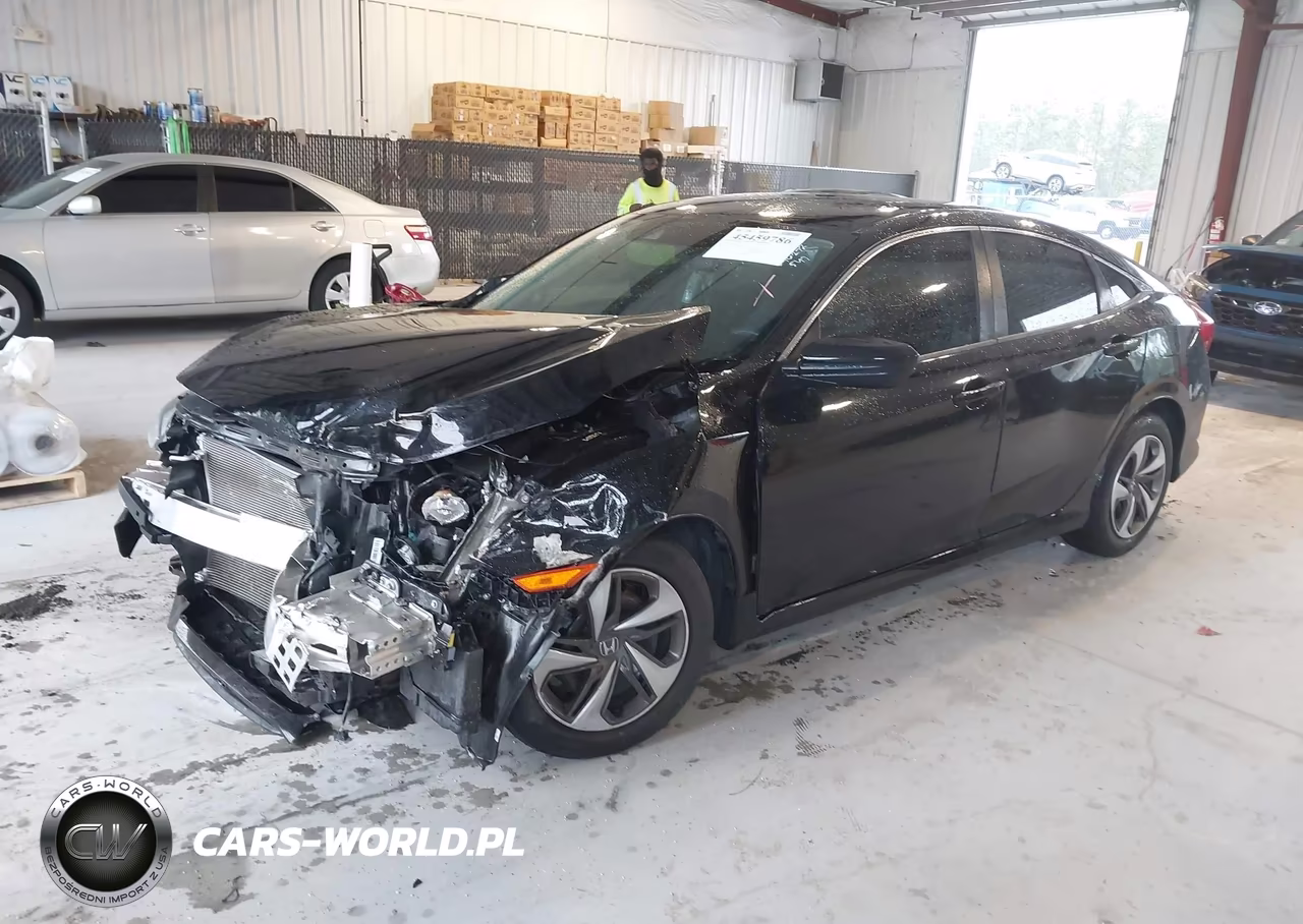 2019 Honda Civic Lx VIN:19XFC2F60KE032272 - 2