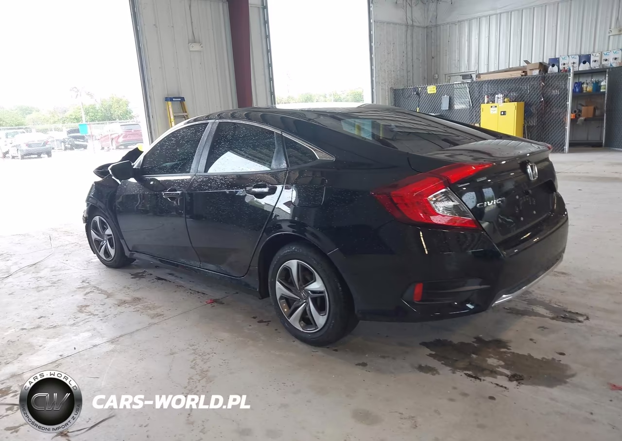 2019 Honda Civic Lx VIN:19XFC2F60KE032272 - 3