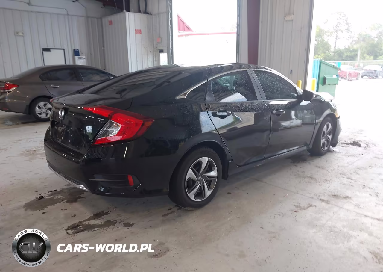 2019 Honda Civic Lx VIN:19XFC2F60KE032272 - 4