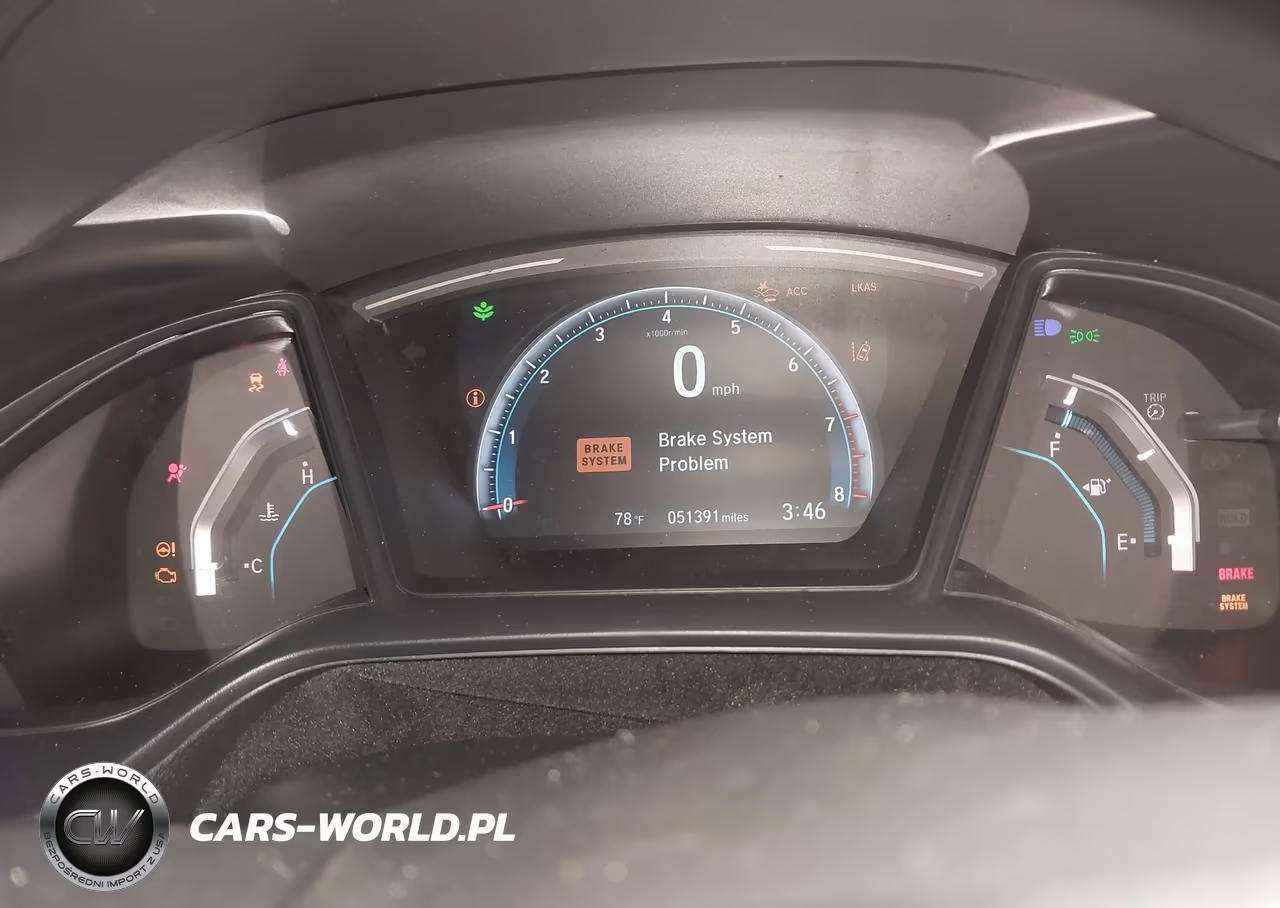 2019 Honda Civic Lx VIN:19XFC2F60KE032272 - 7