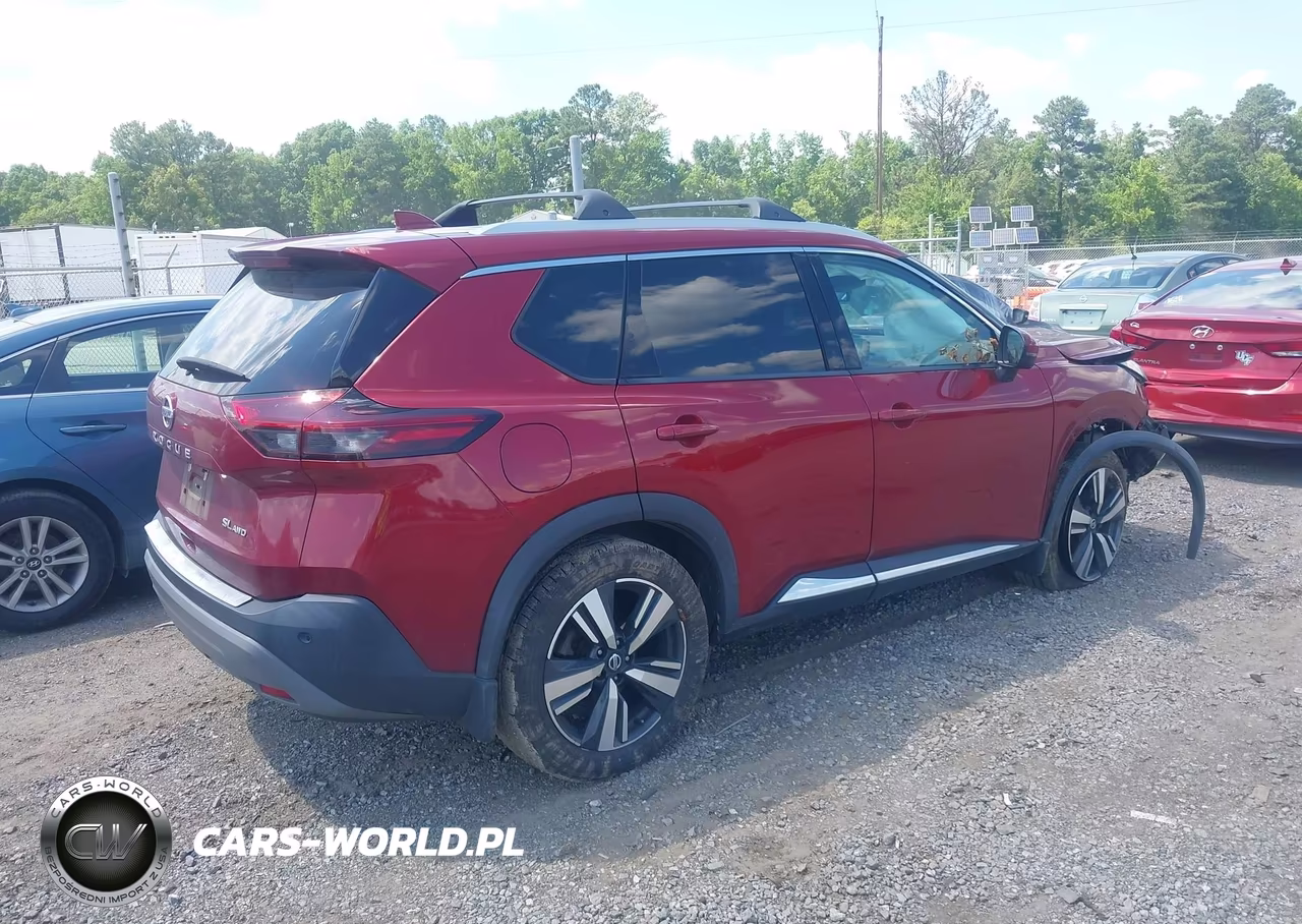 2021 Nissan Rogue Sl Intelligent Awd VIN:5N1AT3CB3MC704929 - 4