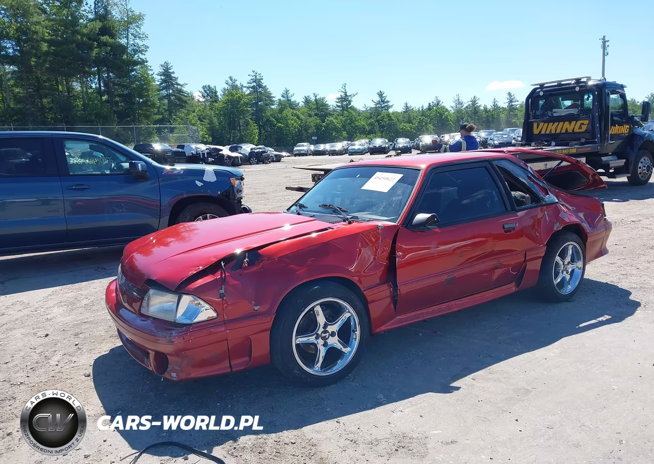 1987 Ford Mustang Gt VIN:1FABP42EXHF119256 - 2