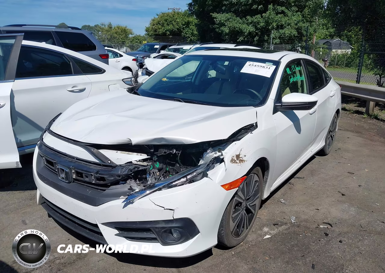 2018 Honda Civic Ex-L VIN:JHMFC1F73JX021203 - 2