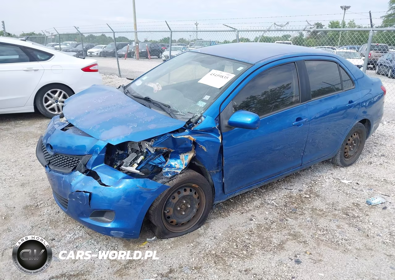 2010 Toyota Yaris VIN:JTDBT4K31A1355558 - 2