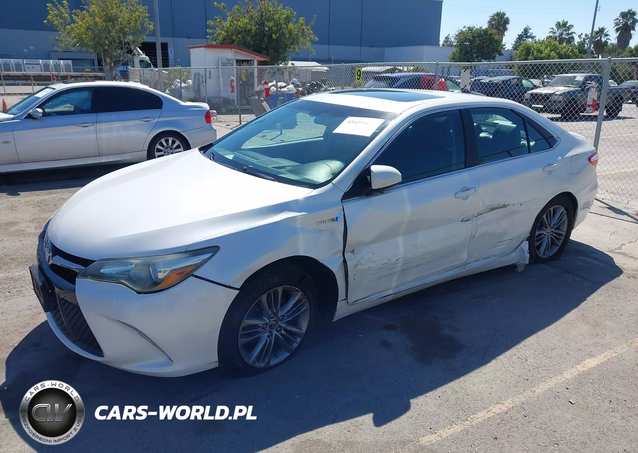 2015 Toyota Camry Hybrid Se VIN:4T1BD1FK6FU145780 - 2