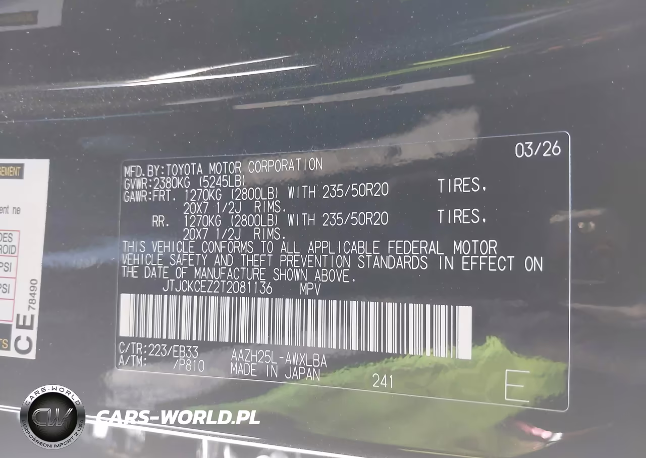 2026 Lexus Nx 350H F Sport Handling VIN:JTJCKCEZ2T2081136 - 9