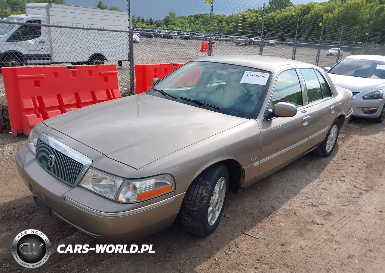 2003 Mercury Grand Marquis Ls VIN:2MEFM75W33X682087 - 2