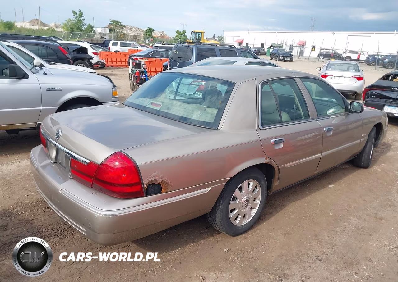 2003 Mercury Grand Marquis Ls VIN:2MEFM75W33X682087 - 4