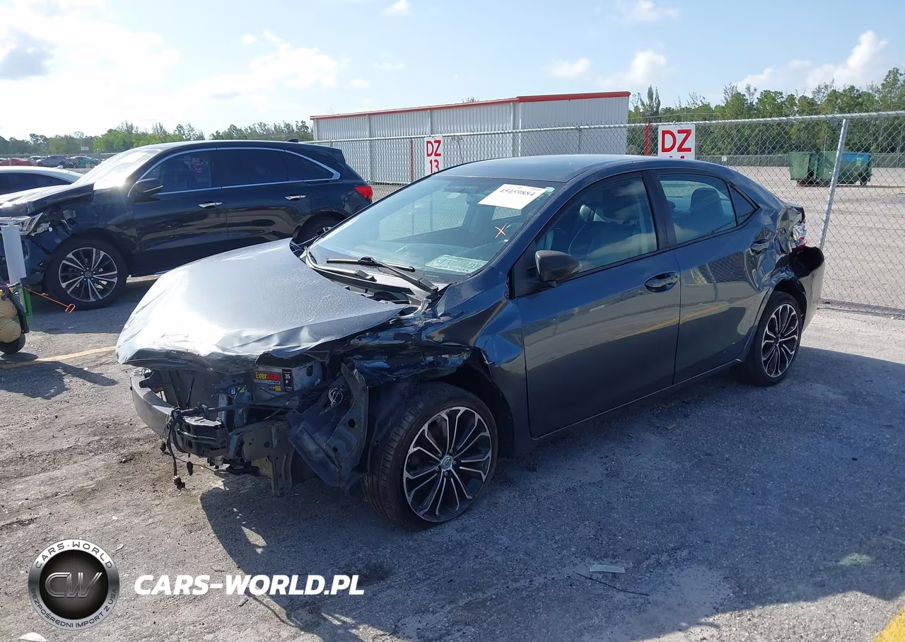 2016 Toyota Corolla S Plus VIN:5YFBURHE8GP388743 - 2