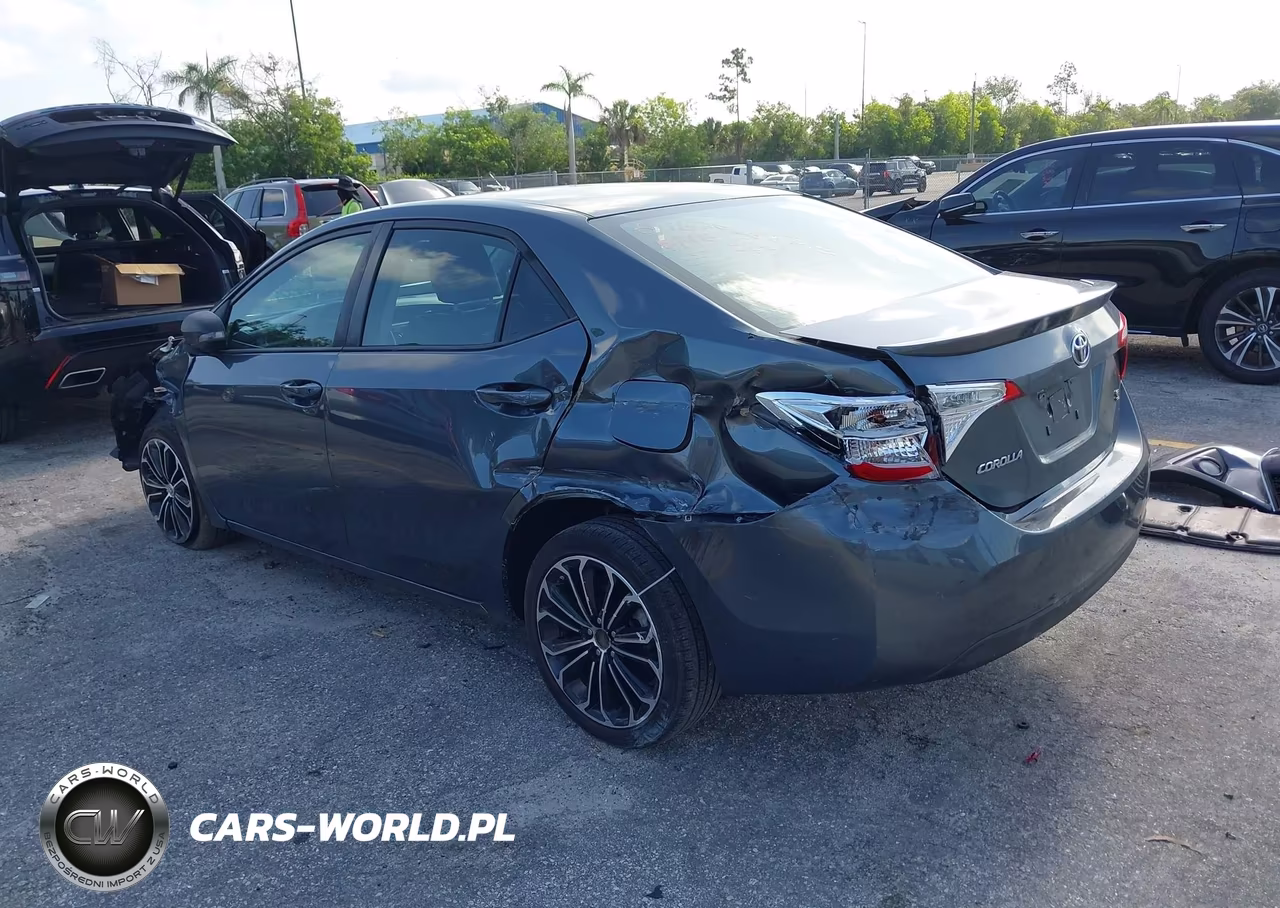 2016 Toyota Corolla S Plus VIN:5YFBURHE8GP388743 - 3