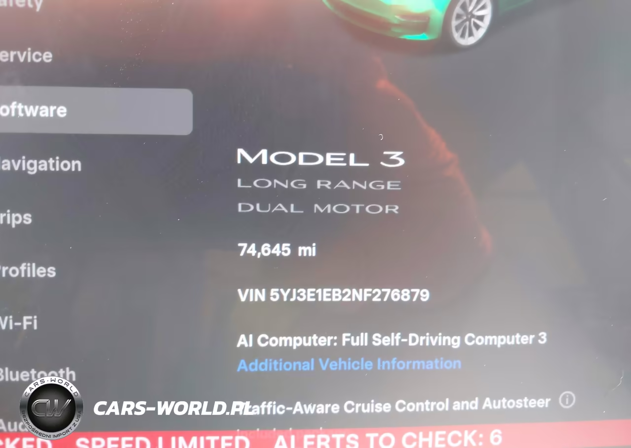 2022 Tesla Model 3 Long Range Dual Motor All-Wheel Drive VIN:5YJ3E1EB2NF276879 - 15