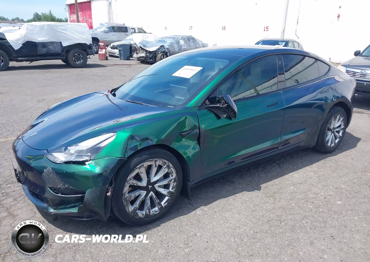 2022 Tesla Model 3 Long Range Dual Motor All-Wheel Drive VIN:5YJ3E1EB2NF276879 - 2